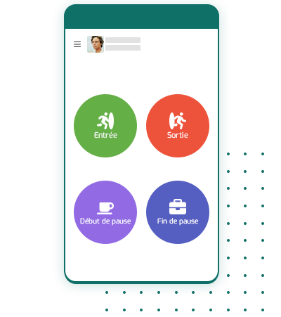 Système de pointage sur smartphone