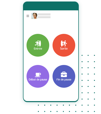 Système de pointage sur smartphone